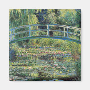 Claude Monet - Water Lily Pond & Japanse brug Magneet