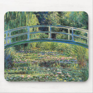 Claude Monet - Water Lily Pond & Japanse brug Muismat