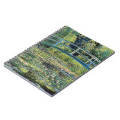 Claude Monet - Water Lily Pond & Japanse brug Notitieboek (Linkerzijde)