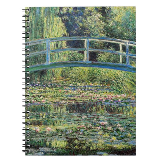 Claude Monet - Water Lily Pond & Japanse brug Notitieboek (Voorkant)