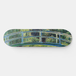 Claude Monet - Water Lily Pond & Japanse brug Persoonlijk Skateboard