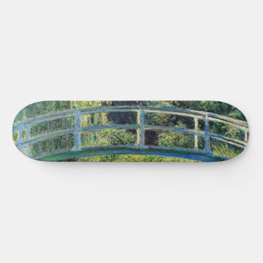 Claude Monet - Water Lily Pond & Japanse brug Persoonlijk Skateboard (Horizontaal)