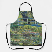Claude Monet - Water Lily Pond & Japanse brug Schort (Voorkant)