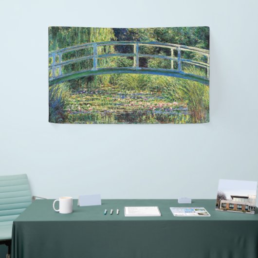 Claude Monet - Water Lily Pond & Japanse brug Spandoek (Beurs)