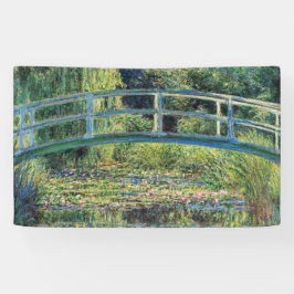 Claude Monet - Water Lily Pond & Japanse brug Spandoek