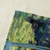 Claude Monet - Water Lily Pond & Japanse brug Strandlaken (In situ)