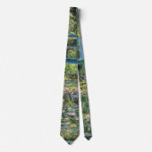 Claude Monet - Water Lily Pond & Japanse brug Stropdas (Voorkant)