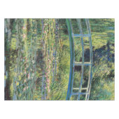 Claude Monet - Water Lily Pond & Japanse brug Tafelkleed (Voorkant (Horizontaal))