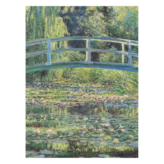 Claude Monet - Water Lily Pond & Japanse brug Tafelkleed (Voorkant)