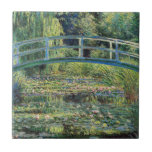 Claude Monet - Water Lily Pond & Japanse brug Tegeltje<br><div class="desc">The Water Lily Pond and the Japans Bridge / Le Bassin aux nympheas - Claude Monet,  1899</div>
