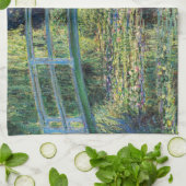 Claude Monet - Water Lily Pond & Japanse brug Theedoek (Gevouwen)