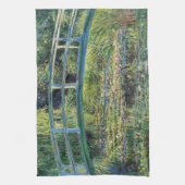 Claude Monet - Water Lily Pond & Japanse brug Theedoek (Verticaal)