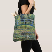 Claude Monet - Water Lily Pond & Japanse brug Tote Bag (Dichtbij)