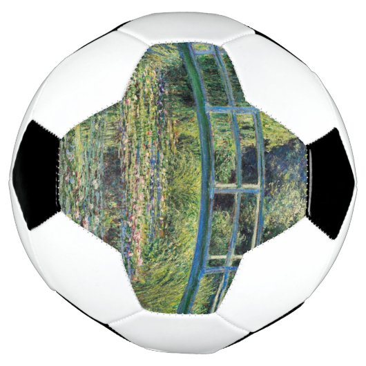Claude Monet - Water Lily Pond & Japanse brug Voetbal (Gedraaid)