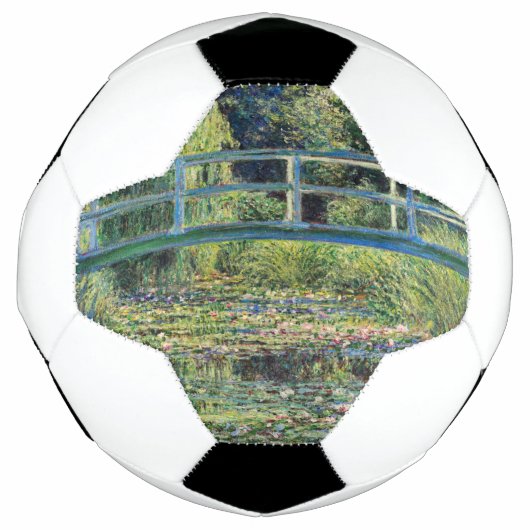 Claude Monet - Water Lily Pond & Japanse brug Voetbal (Voorkant)
