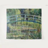 Claude Monet - Water Lily Pond & Japanse brug Wandkleed (Voorkant (horizontaal))