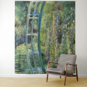 Claude Monet - Water Lily Pond & Japanse brug Wandkleed (In situ)