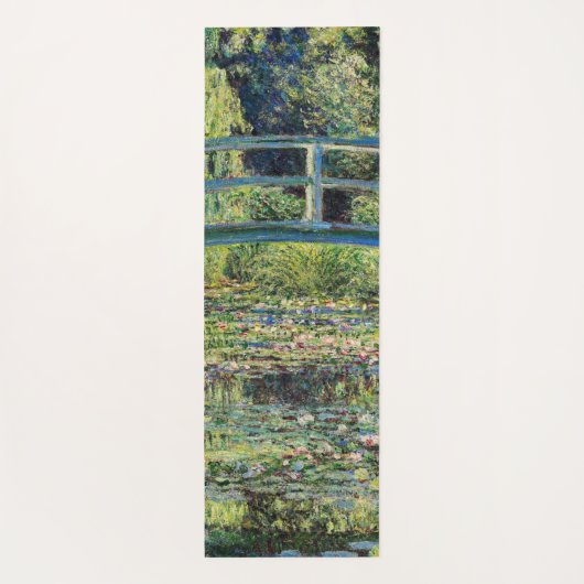 Claude Monet - Water Lily Pond & Japanse brug Yogamat (Achterkant)