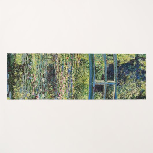 Claude Monet - Water Lily Pond & Japanse brug Yogamat (Voorkant (horizontaal))