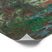Claude Monet - Water Lily Pond Poster (Hoek)