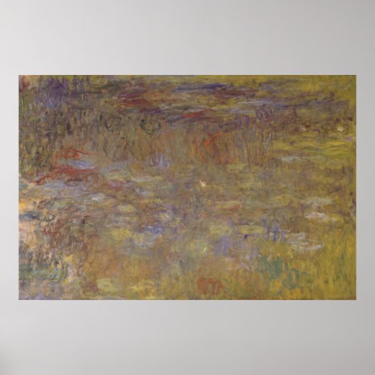 Claude Monet | Water-Lily Pond Poster (Voorkant)