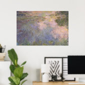 Claude Monet | Water-Lily Pond Poster (Thuiskantoor)