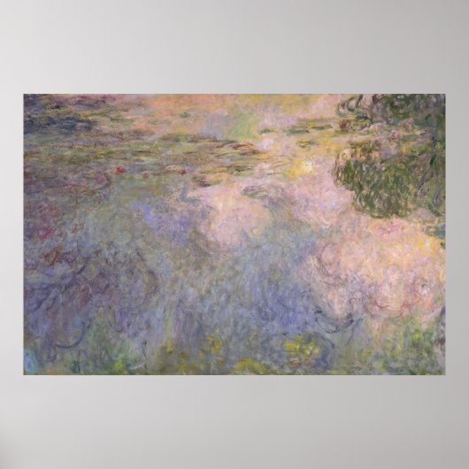 Claude Monet | Water-Lily Pond Poster (Voorkant)