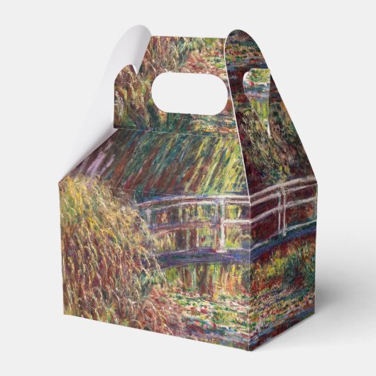 Claude Monet - Water Lily pond, Roze Harmony Bedankdoosjes (Voorkant Zijde)