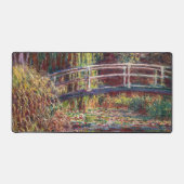 Claude Monet - Water Lily pond, Roze Harmony Bureaumat (Voorkant)