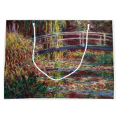 Claude Monet - Water Lily pond, Roze Harmony Groot Cadeauzakje (Voorkant)