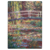 Claude Monet - Water Lily pond, Roze Harmony Klembord (Achterkant)