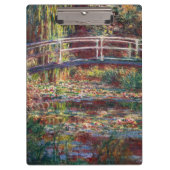 Claude Monet - Water Lily pond, Roze Harmony Klembord (Voorkant)