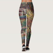 Claude Monet - Water Lily pond, Roze Harmony Leggings (Achterkant)