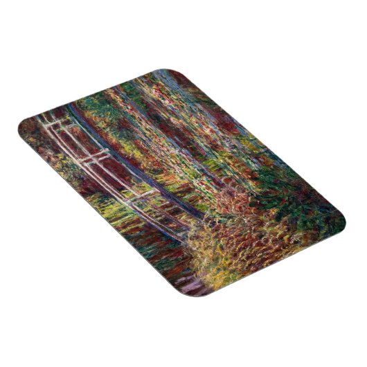 Claude Monet - Water Lily pond, Roze Harmony Magneet (Rechterzijde)