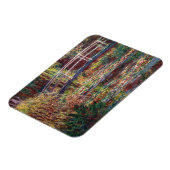 Claude Monet - Water Lily pond, Roze Harmony Magneet (Linkerzijde)