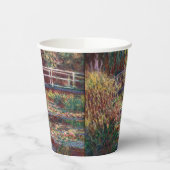 Claude Monet - Water Lily pond, Roze Harmony Papieren Bekers (Links)