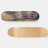 Claude Monet - Water Lily pond, Roze Harmony Persoonlijk Skateboard (Horizontaal)