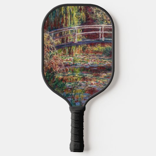 Claude Monet - Water Lily pond, Roze Harmony Pickleball Paddle (Achterkant)