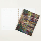Claude Monet - Water Lily pond, Roze Harmony Planner (Display)