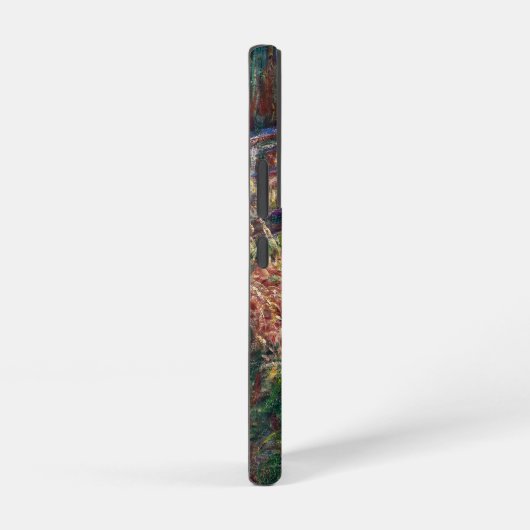 Claude Monet - Water Lily pond, Roze Harmony Samsung Galaxy Hoesje (Rechterkant)