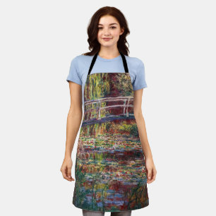 Claude Monet - Water Lily pond, Roze Harmony Schort