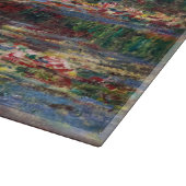 Claude Monet - Water Lily pond, Roze Harmony Snijplank (Hoek)