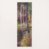 Claude Monet - Water Lily pond, Roze Harmony Yogamat (Achterkant)