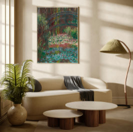  Claude Monet Water Lily Pond schilderij | Canvas Afdruk