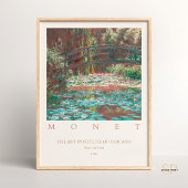 Claude Monet Water Lily Pond schilderij Kunst Poster