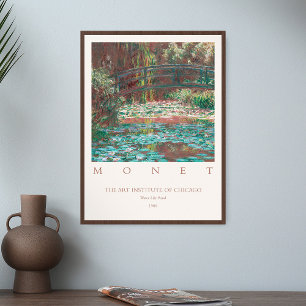 Claude Monet Water Lily Pond  schilderij Kunst Poster