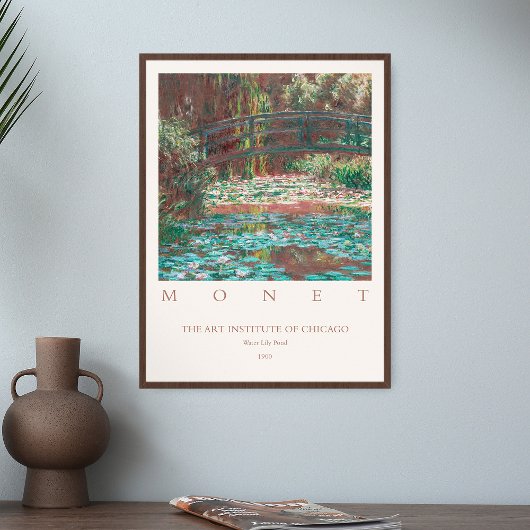 Claude Monet Water Lily Pond schilderij Kunst Poster