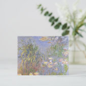 Claude Monet | Watergelieerd, Grasscluster Briefkaart (Staand voorkant)