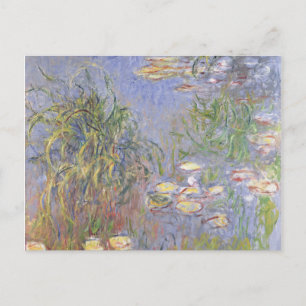 Claude Monet   Watergelieerd, Grasscluster Briefkaart