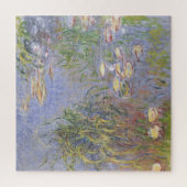 Claude Monet | Watergelieerd, Grasscluster Legpuzzel (Verticaal)